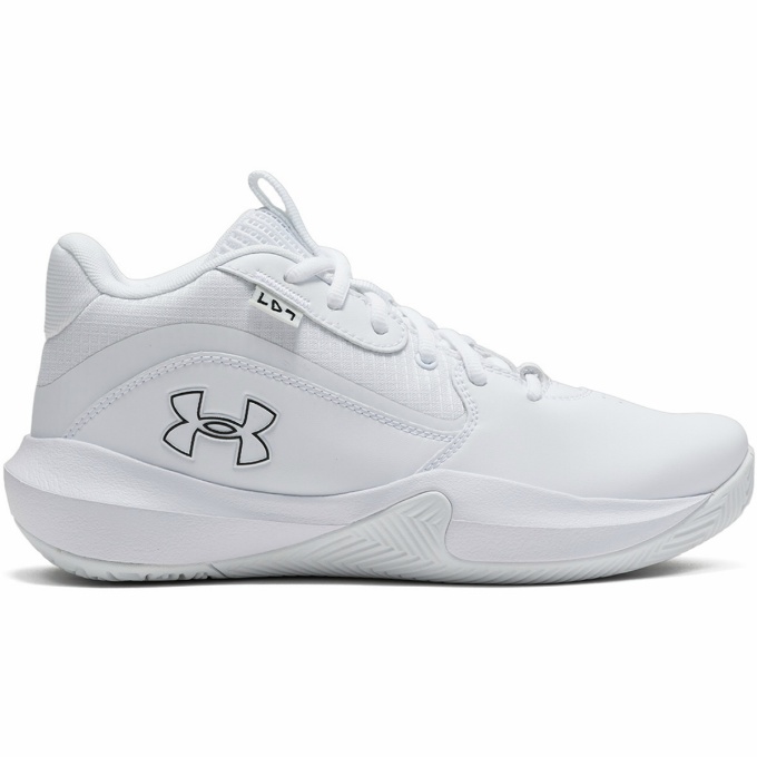 アンダーアーマー バスケットシューズ レディース UA GS Lockdown 7 SYN AP 3028801-100 UNDER ARMOUR
