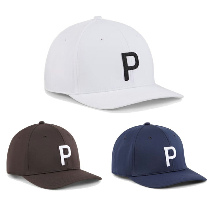 楽天市場】Puma Golf P Snapback Cap プーマ ゴルフ P スナップ
