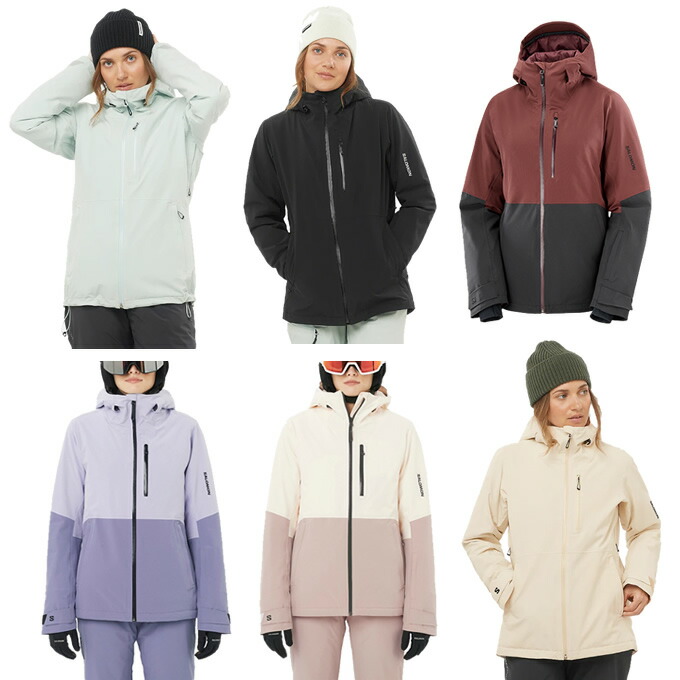 楽天市場】スキーウェア レディース スキージャケット サロモン