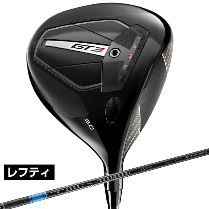 【全商品対象最大10％OFFクーポン！7/19 20:00～7/26 01:59】タイトリスト Titleist ゴルフクラブ 左用ドライバー メンズ GT3 DRIVER シャフト Tensei 1K Blue 55 GT3 DR TENSEI-1K-BL LH｜ヒマラヤ店