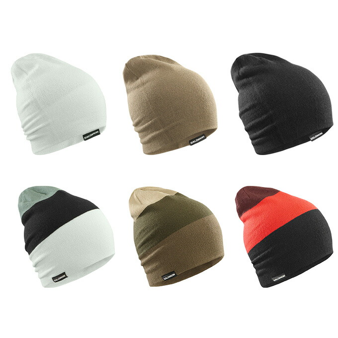 【新品未使用タグ付】SALOMON  サロモン　ゴーグル ブラック　ニット帽 SALOMON/SALOMON BEANIE｜Daytona Park(FREAK'S STORE公式通販)