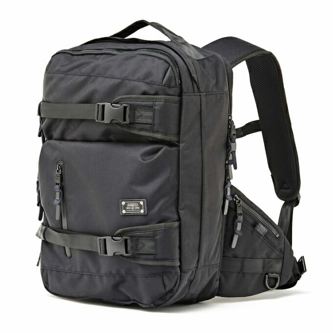 アッソブ AS2OV バックパック メンズ レディース CORDURA DOBBY 305D 3WAY BACK PACK S BLACK 061405-10｜ヒマラヤ店 26,455円