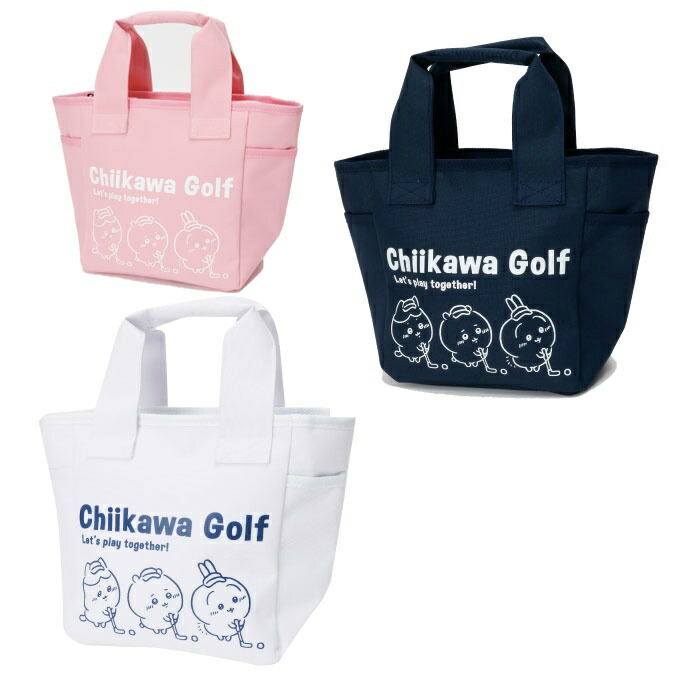 CHIKAWA GOLF カートバッグ ホワイト ちいかわGOLF カートバッグ みんな ホワイト