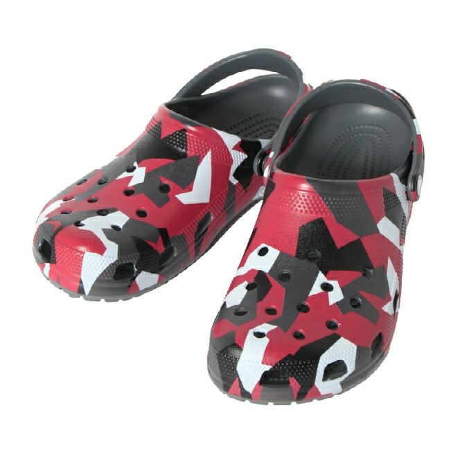 【条件達成で最大10万ポイント獲得のチャンス！4/20～4/30】クロックス(crocs) サンダル メンズ レディース クラシック ゲオ カモ クロッグ 211009-0IE 【国内正規品】