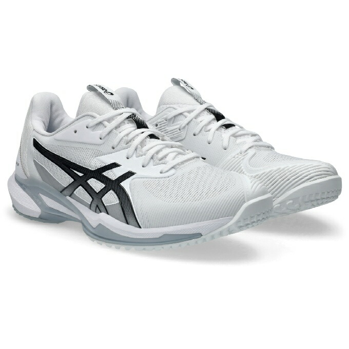 asics テニスシューズ　COURT FF 3 OCネイビー/ホワイト/ライム アシックス COURT FF 3 OC コート FF 3 OC 1041A369 メンズ