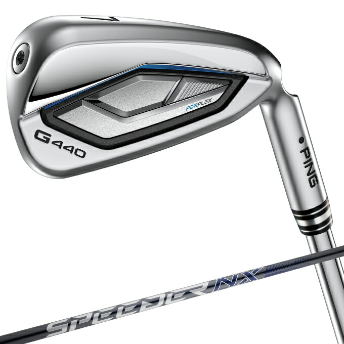 ピン PING ゴルフクラブ アイアンセット 5本組 メンズ G440 シャフト FJKR SPEEDER NX GREY 35/40 G440 5I PING-SPEEDER-NX-GY