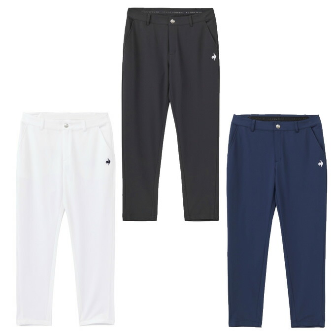 le coq sportif ゴルフパンツ ブラック ウエスト92 ルコックスポルティフ ゴルフ le coq sportif golf 9分丈