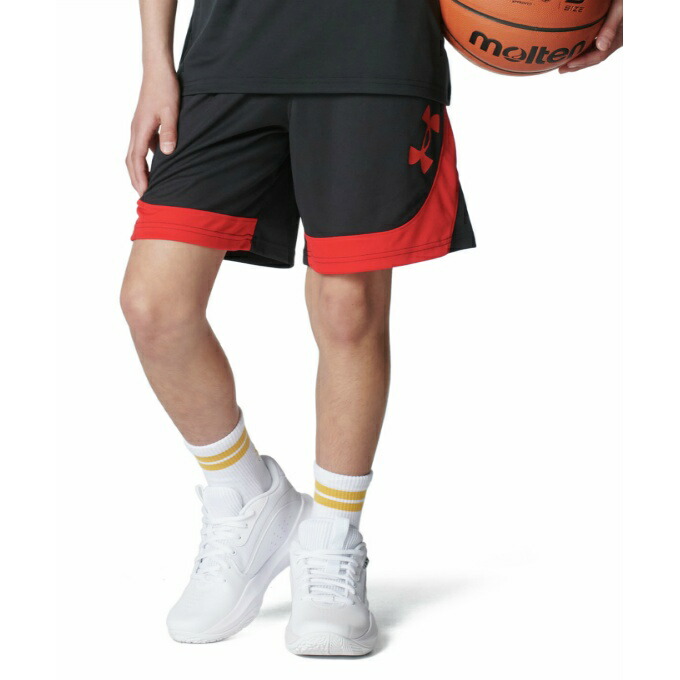 UNDER ARMOUR - バスケ 日本代表 ゲーム パンツ バスパン アカツキ ジャパン ハヤブサ 練習着 バスケ 日本代表 ゲーム パンツ バスパン アカツキ ジャパン