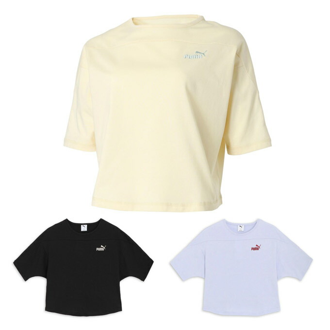 PUMA プーマ ウィメンズ トレーニング トレイン エッジ 半袖 Tシャツ 527021 Tシャツ 半袖 ウィメンズ トレーニング トレイン エッジ 半袖 T