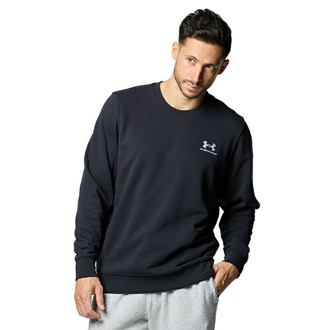 アンダーアーマー スウェットトレーナー メンズ UAエッセンシャルテリー クルー 1384821-002 UNDER ARMOUR 4,054円
