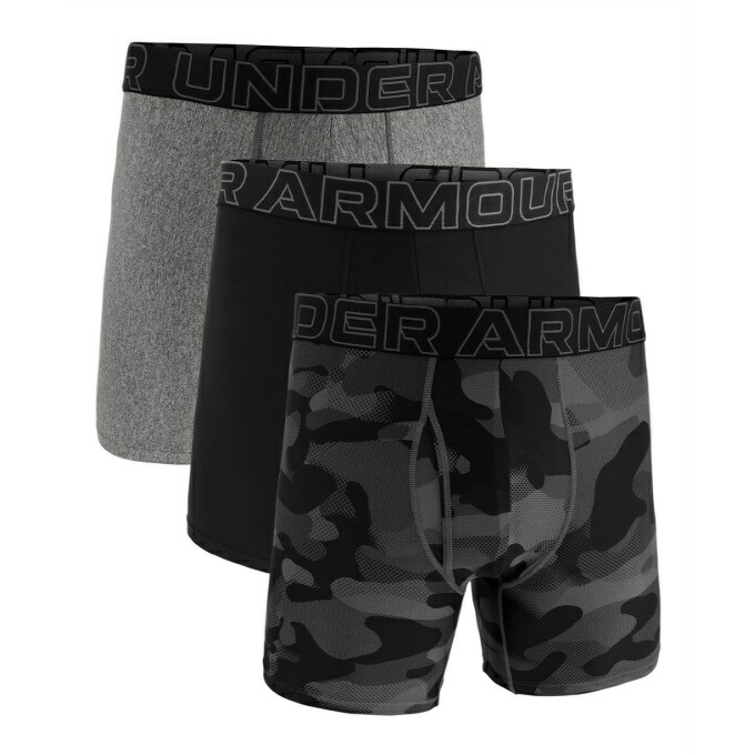 アンダーアーマー ボクサーパンツ メンズ UA PERFORMANCE TECH NOVELTY 6 INCH UNDERWEAR 1387415-001 UNDER ARMOUR