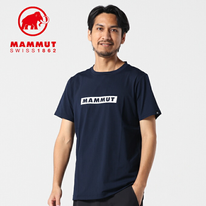 楽天市場】マムート Tシャツ 半袖 QD ロゴ プリント アジアンフィット