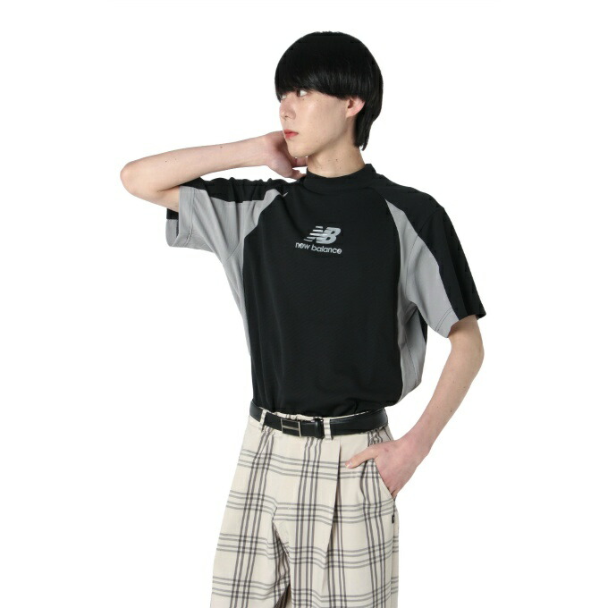 ニューバランス ゴルフウェア 半袖シャツ メンズ モックネック半袖シャツ 012-5166001 new balance