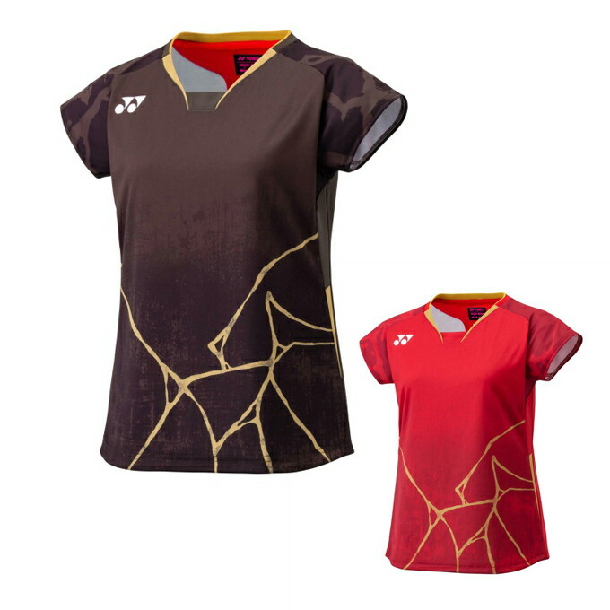 楽天市場】ヨネックス バドミントンウェア ゲームシャツ レディース