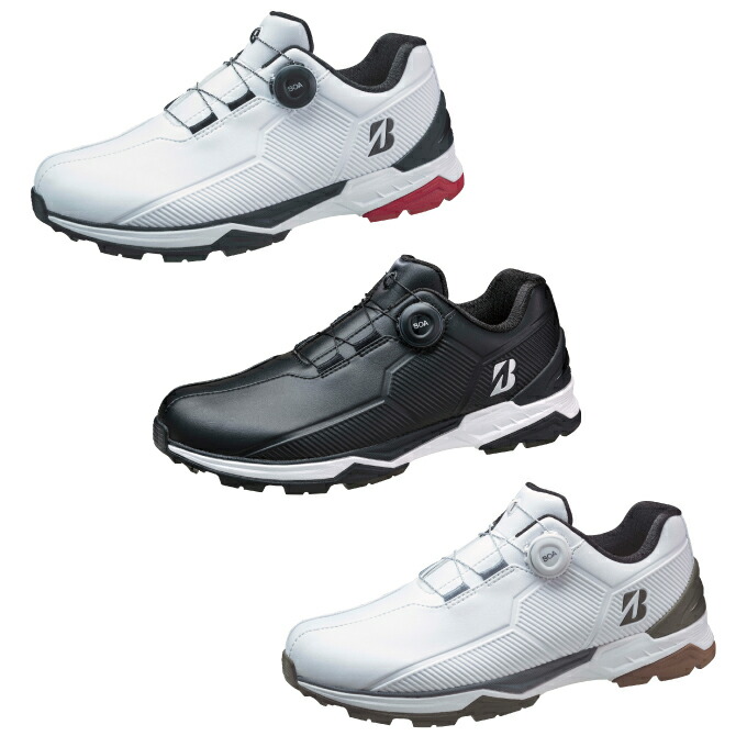 ブリヂストンゴルフ(BRIDGESTONE GOLF) ゴルフシューズ スパイクレス メンズ ゼロ・スパイク バイター ワイド SH2507 【国内正規品】【2025年モデル】