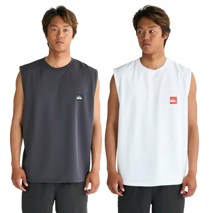 ★QUIKSILVER★ノースリーブ ラッシュガード/ UPF50+ Quiksilver 25 QUIKSILVER クイックシルバー ラッシュガード