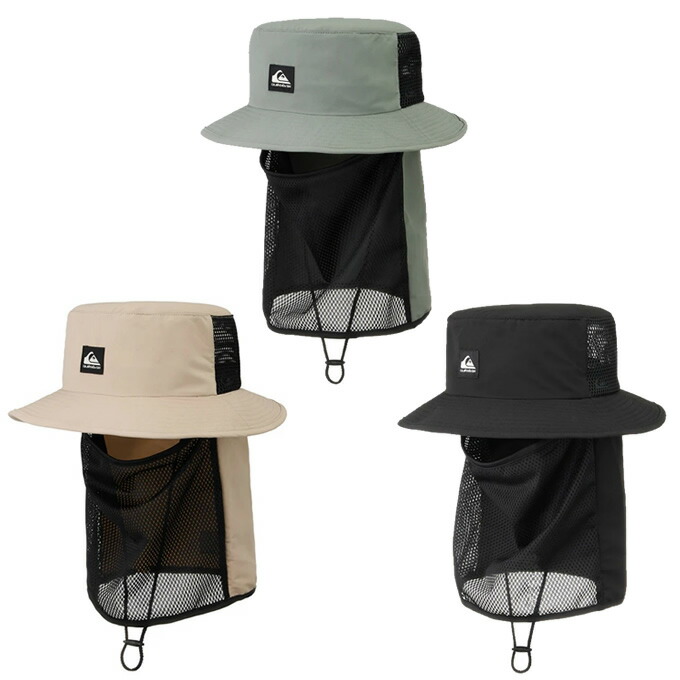 クイックシルバー QUIKSILVER サーフハット WR UV WATER FACE MASK HAT メンズ サーフハット QSA251713