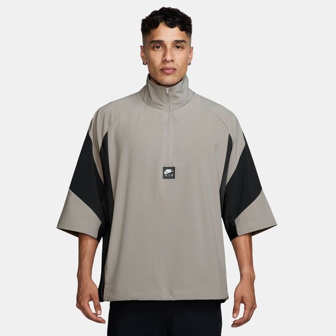 【条件達成で最大10万ポイント獲得のチャンス！4/20～4/30】ナイキ ポロシャツ 半袖 メンズ NIKE AIR ハーフジップシャツ HV0773-009 NIKE