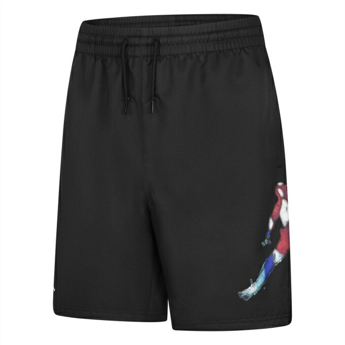 バスケットボールパンツ グレーと紫 ジャンプマン 8263865_m.jpg