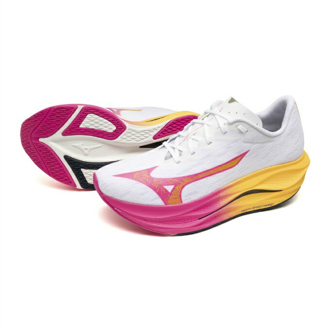 ミズノ(MIZUNO) ランニングシューズ メンズ ウエーブリベリオンフラッシュ3 J1GC251701