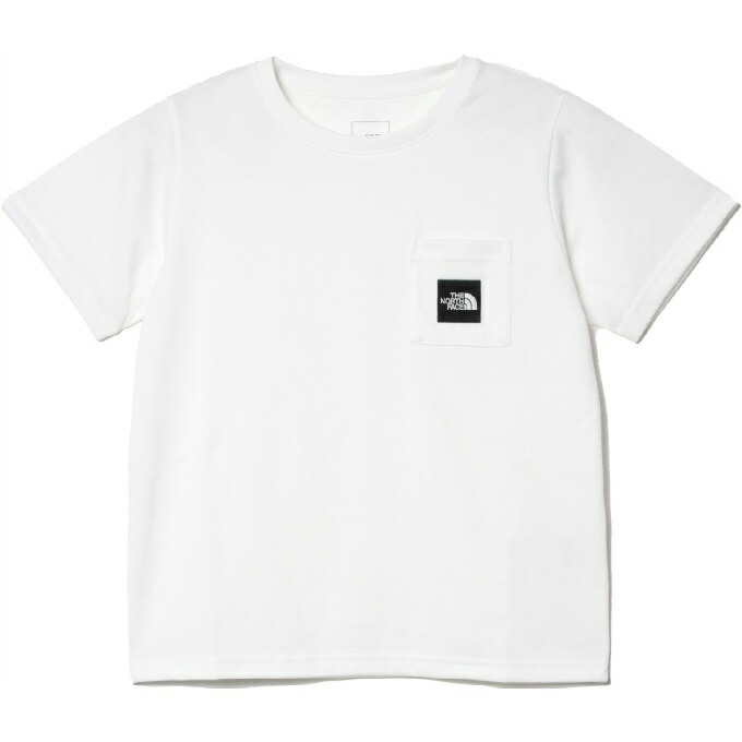 ザ・ノース・フェイス(THE NORTH FACE) Tシャツ 半袖 レディース スクエアロゴ ポケット 半袖 T NTW82541-W 【国内正規品】