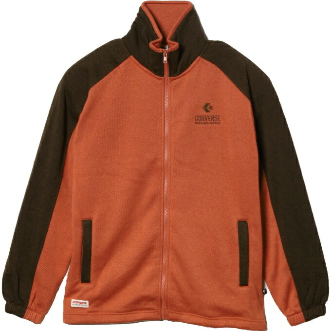 コンバース(CONVERSE) スウェットジャケット メンズ CV ニットフリースJK 40100271