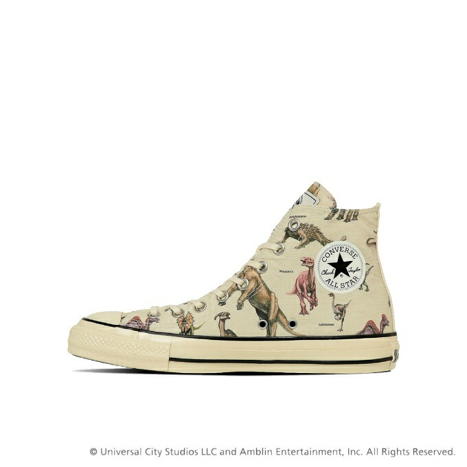 コンバース(CONVERSE) スニーカー メンズ レディース オールスター エイジド DP HI ジュラシック・パーク 31315570