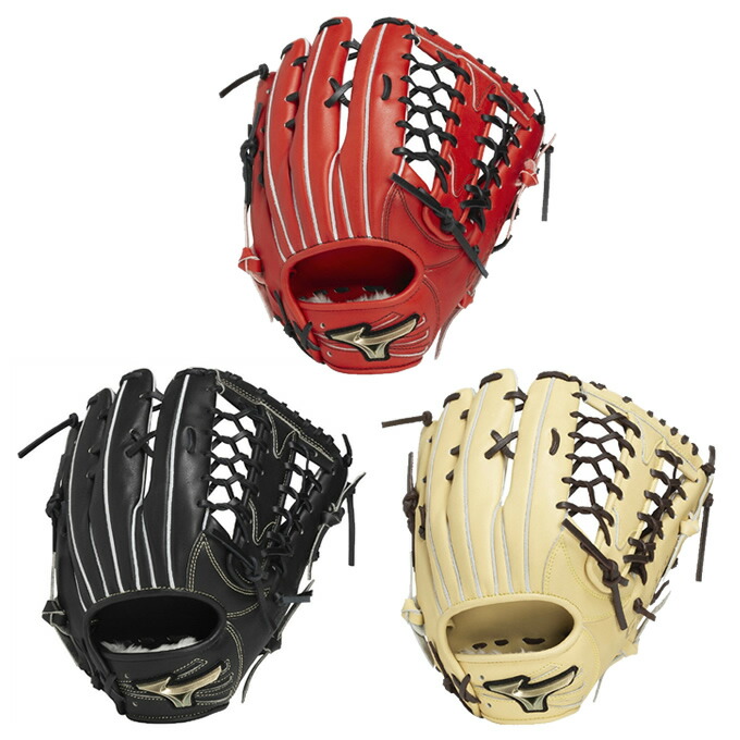 ミズノ(MIZUNO) 野球 一般軟式グローブ 外野手 メンズ 軟式用グローバルエリートHselection SIGNA 1AJGR33407