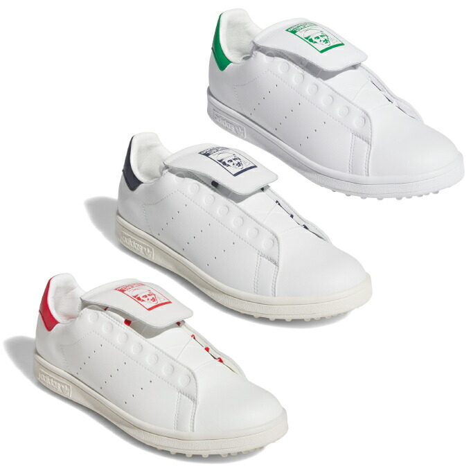 レア★アディダススタンスミス×マルボン★限定ゴルフシューズ★白28 MALBON X ADIDAS△スタンスミス スパイクレス ゴルフ シューズ