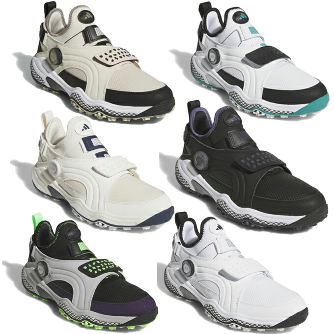 アディダスゴルフシューズ スパイクレス メンズ コードカオス 25 ミッドカット ボア NQX22 adidas 【国内正規品】【2025年モデル】