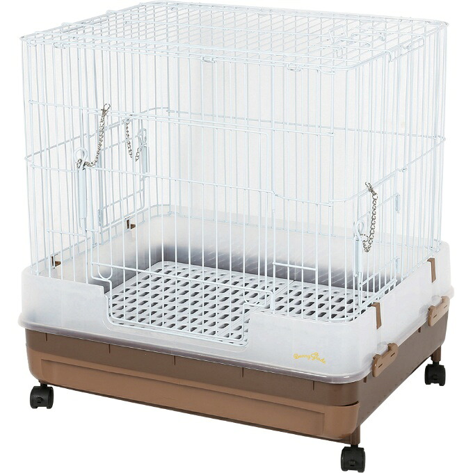 マルカン MARUKAN ケージ 小動物 室内用 鳥 小屋 うさぎのカンタンおそうじケージ H60B MR-996 【返品不可】【ご自宅配送限定】‥