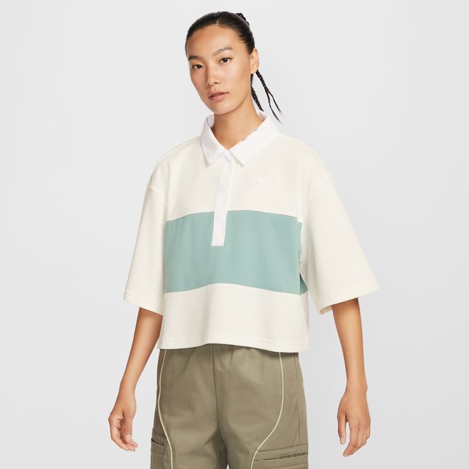 楽天市場】ナイキ ポロシャツ 半袖 レディース NSW ウーブン半袖シャツ
