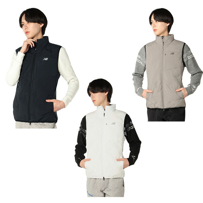 ニューバランス(new balance) ゴルフウェア ベスト メンズ ライトダウンフルジップVS 012-5258001 【2025年秋冬モデル】 11,056円