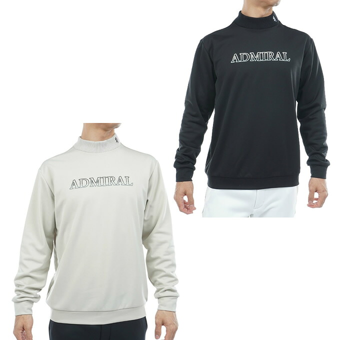 アドミラル(Admiral) ゴルフウェア スウェット メンズ ホカタッチ モックネックスウェット ADMA586 【2025年秋冬モデル】｜ヒマラヤ店