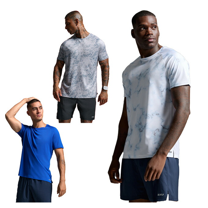 【楽天市場】ツータイムズユー(2XU) ランニングウェア Tシャツ 半袖 メンズ Aero メッシュ 半袖T MR7441A：ヒマラヤ楽天市場店