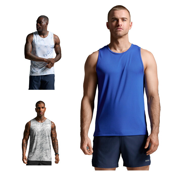 【楽天市場】ツータイムズユー(2XU) ランニングウェア Tシャツ ノースリーブ メンズ Aero メッシュ タンク MR7440A：ヒマラヤ