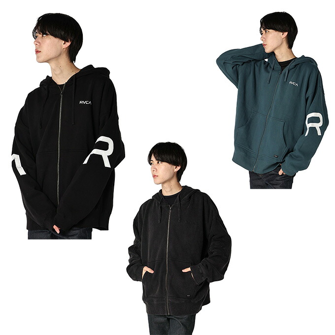 ルーカ(ＲＶＣＡ) パーカー メンズ ARCHBACKSIDE FZ HD BF042019