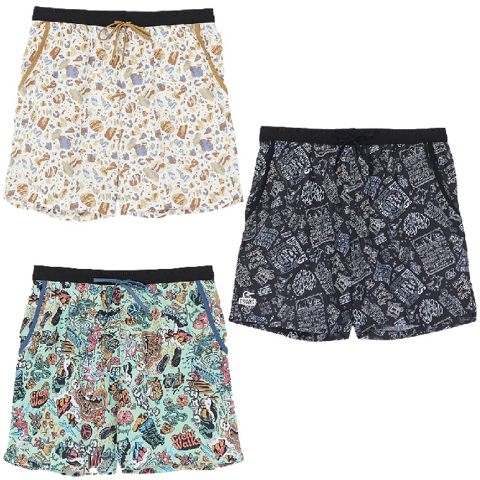 チャムス(CHUMS) ショートパンツ メンズ ランニングショーツ7インチ CH03-1393