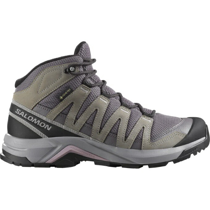 【楽天市場】サロモン(SALOMON) トレッキングシューズ ゴアテックス ミッドカット レディース X-ADVENTURE RECON
