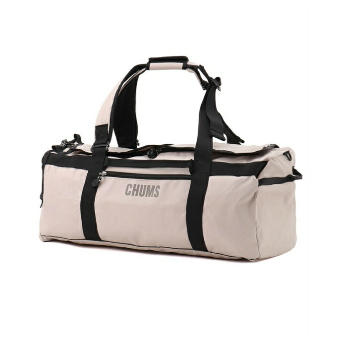 チャムス CHUMS ダッフルバッグ メンズ レディース ジュニア リサイクルチャムス2ウェイボストンバッグ45 Recycle CHUMS 2way Boston Bag 45 CH60-4019-GREIGE