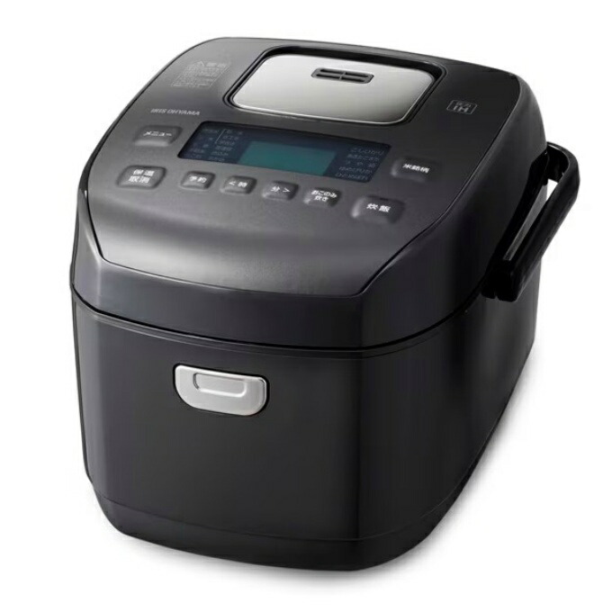 アイリスオーヤマ(IRIS OHYAMA) 家電製品 銘柄炊き 圧力IHジャー炊飯器 5.5合 RC-PDA50-B 【メーカー直送】【ご自宅配送限定】‥|ヒマラヤ店