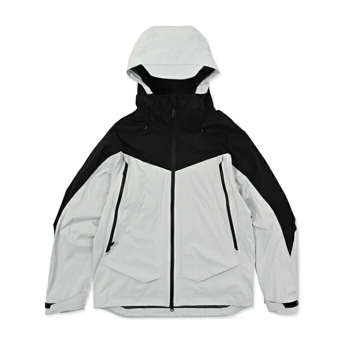 マーモット(Marmot) 防水ジャケット メンズ PERTEX Shield Pro Tetra Jacket パーテックスシールドプロテトラジャケット MTFW25MRN005-SILVER*BLACK 【国内正規品】｜ヒマラヤ店 16,605円