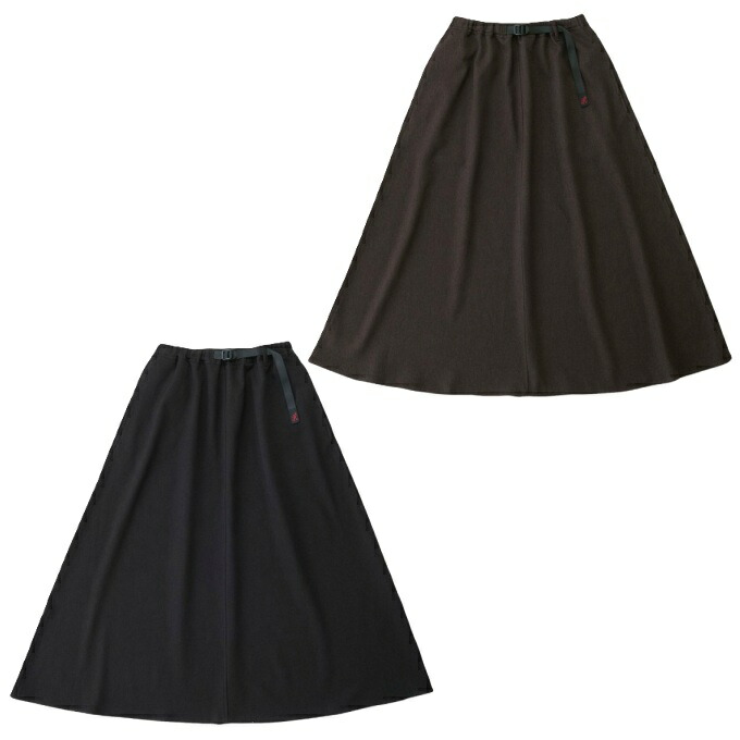 【全商品対象最大10％OFFクーポン！7/19 20:00～7/26 01:59】グラミチ(Gramicci) ロングスカート レディース WOOL LIKE FLARE SKIRT ウールライクフレアスカート GLSK5-FJP001｜ヒマラヤ店