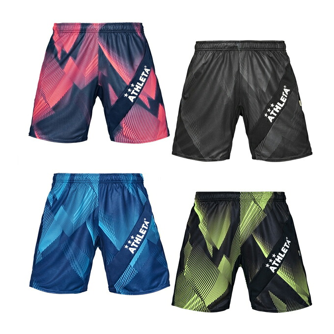 【楽天市場】アスレタ ATHLETA サッカーウェア ハーフパンツ ジュニア ポケ付グラフィックプラクティスパンツ 02439J：ヒマラヤ楽天市場店