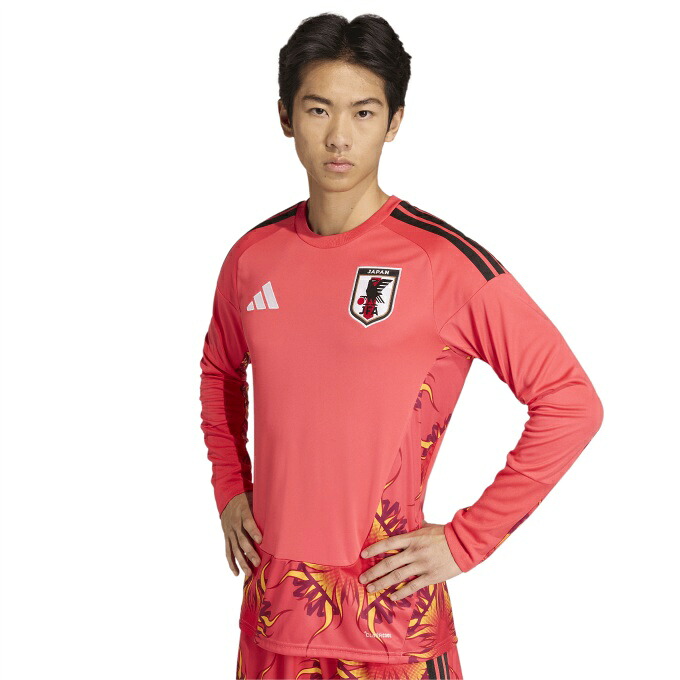 【全商品対象最大10％OFFクーポン！7/19 20:00～7/26 01:59】アディダス(adidas) サッカー 日本代表 2026 ホーム レプリカ ゴールキーパー ユニフォーム 長袖 KA9649 WY080｜ヒマラヤ店