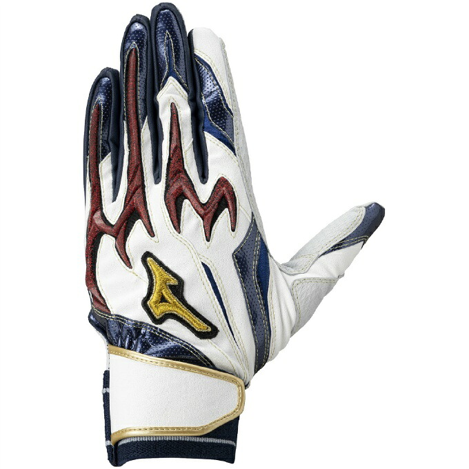 ミズノ(MIZUNO) 野球 バッティンググローブ 両手用 シリコンパワーアークDI 勝色コレクション 1EJEA56801