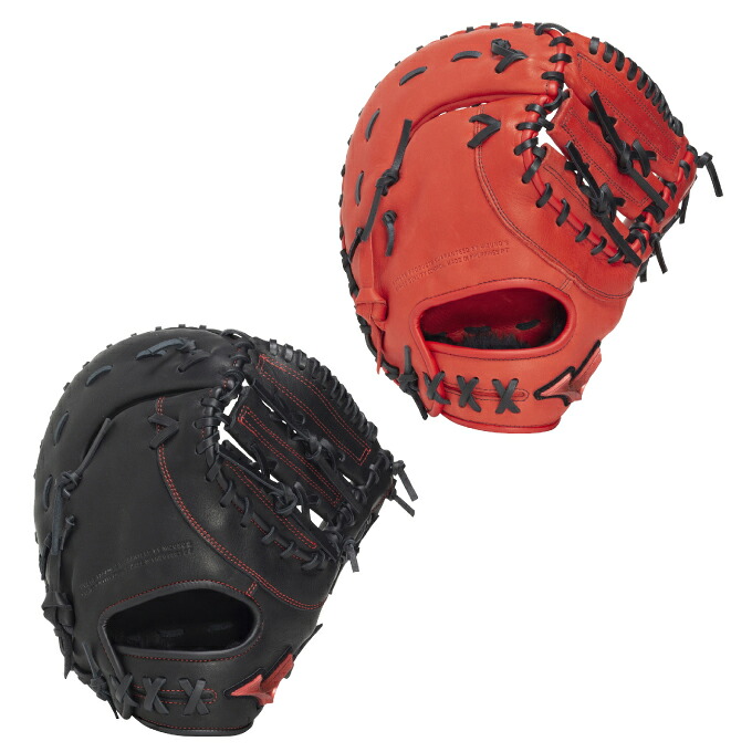 ミズノ(MIZUNO) 野球 一般軟式グローブ 一塁手 メンズ レディース 軟式用 WILL DRIVE RED 一塁手用 TK型 1AJFR34600