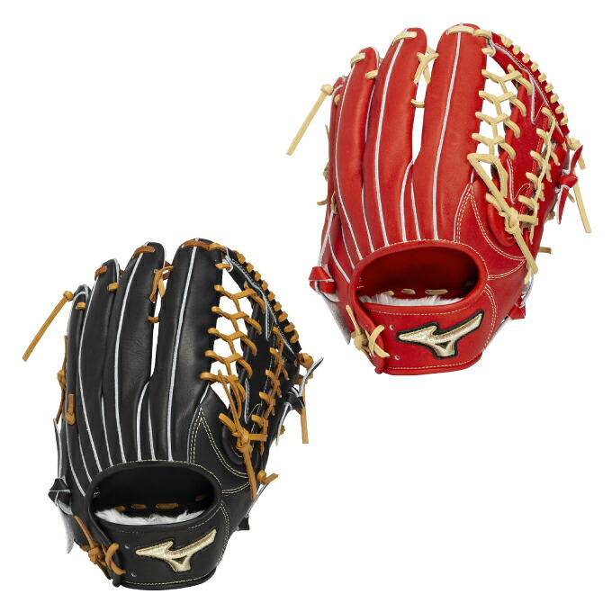 ミズノ(MIZUNO) 野球 一般軟式グローブ 外野手 メンズ 軟式用 グローバルエリート Professional Selection ヌートバー型 サイズ18N 1AJGR34207
