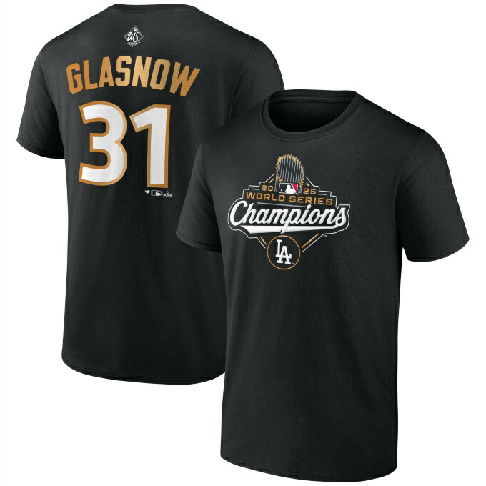 エムエルビー(MLB) 野球ウェア 半袖Tシャツ グラスノー WS優勝 N&N T ML01-25AS-0212