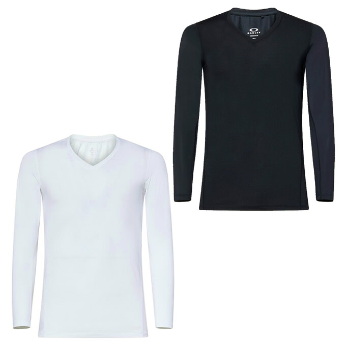 オークリー(OAKLEY) ゴルフ アンダーウェア 長袖 メンズ OAKLEY BASE LAYER V NECK 6.0 FOA409042 【国内正規品】【2026年春夏モデル】